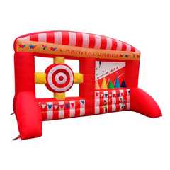 Надувной дартс «Карнавал игр» на подкачке, диаметр 0,5 м, размер 4×2,6×2 м