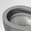 Ceramica Nova Modena CN6063MH Подвесной унитаз c ультра тонким сидением и крышкой с функцией плавного закрытия, цвет: серый