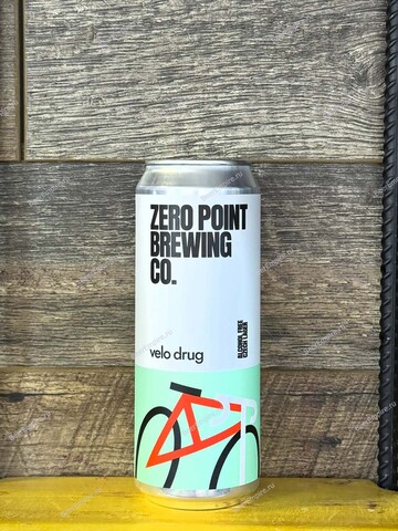 Zero Point Brewing Co. чешский лагер Velo Drug 0,45 л. ж/б б/а