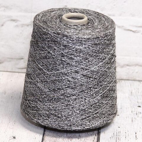 Лен с вискозой LINEAPIU / MINERALE 480 серо-коричневый