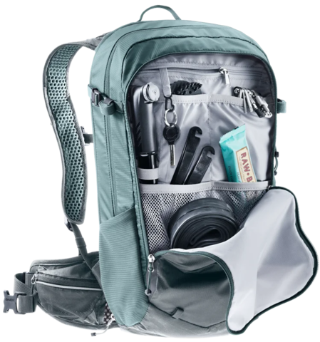 Картинка рюкзак велосипедный Deuter Compact 14+3 Graphite/Shale - 7