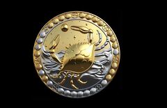 Силиконовый молд Знак зодиака Рак 3 см