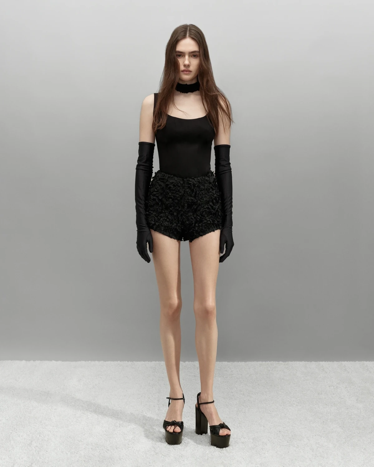 Шорты Blossom, Черный