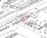 Ролик ремня подачи бумаги Ricoh B7892114