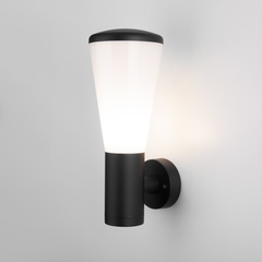 Настенный уличный светильник Elektrostandard 1416 TECHNO черный