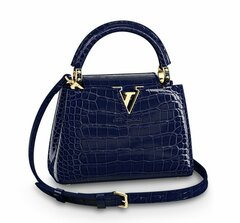 Сумка Louis Vuitton Capucines Mini синий