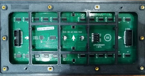 Модуль P8 (32*16dots) Размер модуля 256X128мм   ули. полноцветный SMD 6500 cd