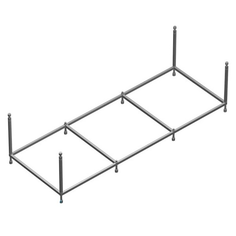 Каркас для ванны со слив-переливом 150x70 см Roca Easy ZRU9302906