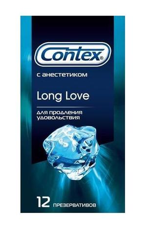 Презервативы с продлевающим эффектом Contex Long Love - 12 шт. - Contex Contex Long Love №12