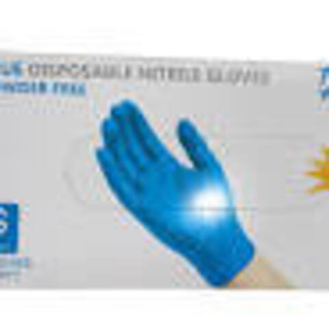 Wally Plastic косметические перчатки голубые р. XS (100 штук - 50 пар)