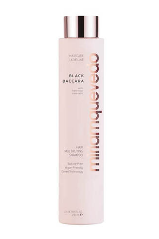 Miriamquevedo Black Baccara Hair Multiplying Shampoo-Шампунь для уплотнения и объема волос с экстрактом розы Блэк Баккара 250 мл