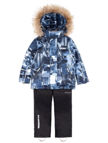 Зимний комплект NIKASTYLE 7з1324 нефть