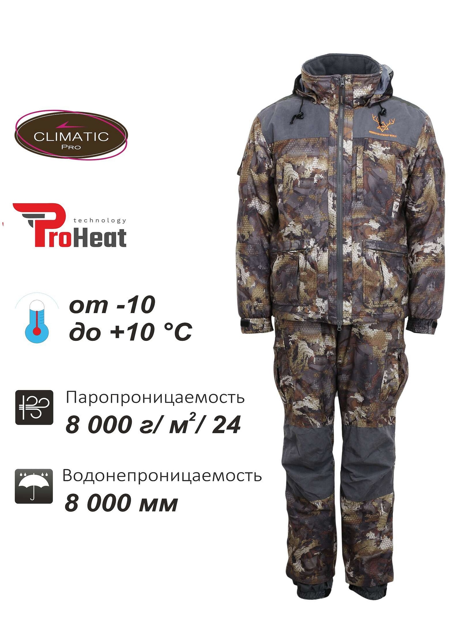 Костюм Remington Night Coyote Timber (арт.RM1031-991)
