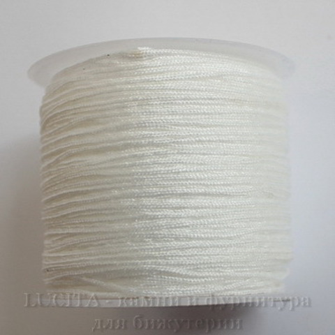 Нейлоновый шнур 1 мм (цвет - белый) 35 м