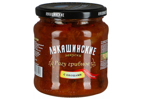 Рагу грибное по-деревенски "Лукашинские", 450г