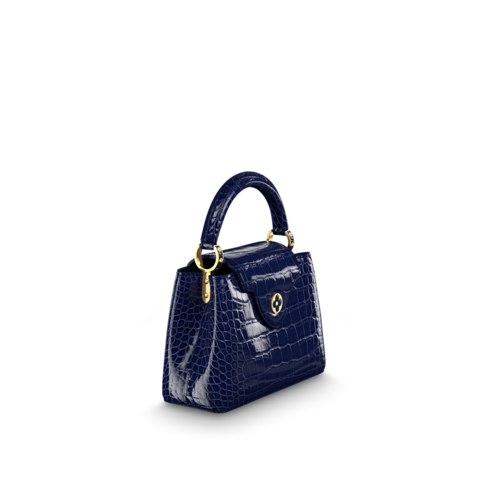 Сумка Louis Vuitton Capucines Mini синий