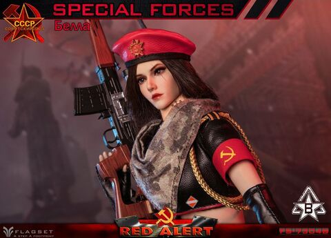 Фигурка Снайпер Белла масштаб 1/6 Red Alert