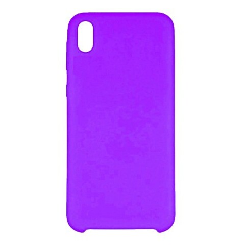 Силиконовый чехол Silicone Cover для Samsung Galaxy А01 Core (Фиолетовый)