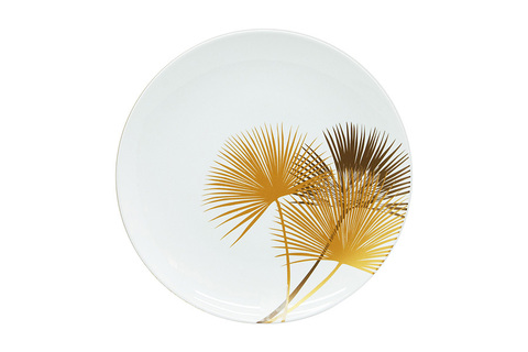 Набор тарелок 4шт 21x21см WD Lifestyle Singapore белый