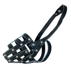 Triol намордник кожаный №2, 155*70*110мм