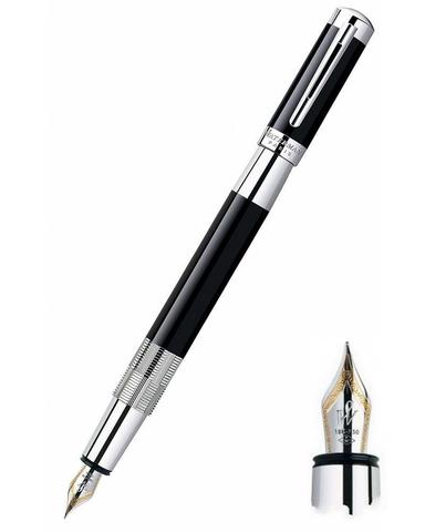 Ручка перьевая Waterman Elegance Black ST, F (S0891390)