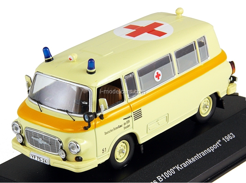 Barkas - B1000 Motorhome/ Camping Car 1973 - Ist - 1/43 - Voiture