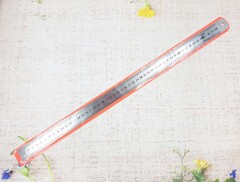 Линейка стальная 50 см, толщина 0,5 мм + чехол