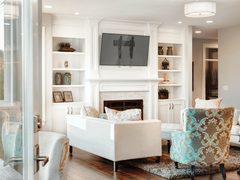 Наклонный кронштейн ONKRON SN14 чёрный