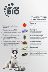 ALPHAPET сухой корм для щенков, беременных и кормящих собак крупных пород (говядина,рис) 3 кг