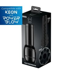 Черный мастурбатор FeelSensation Stroker - 