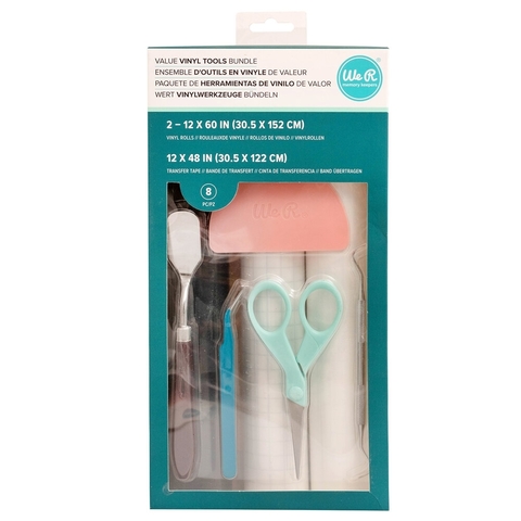 Набор инструментов и материалов для работы с винилом, пленкой и кожзамом We R Memory Keepers Value Vinyl Tool Bundle