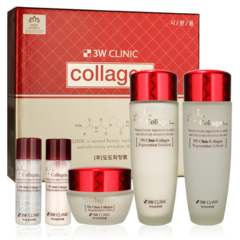 НАБОР для лица КОЛЛАГЕН  3W CLINIC Collagen Skin Care 3 Items Set