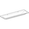 Встраиваемая раковина Geberit Xeno²: B=160см, T=48см, Отверстие под смеситель=Левое и правое, Перелив=Без, Альпийский белый