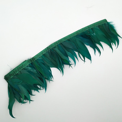 Тесьма из перьев гуся , h -около 10 см (выбрать цвет)