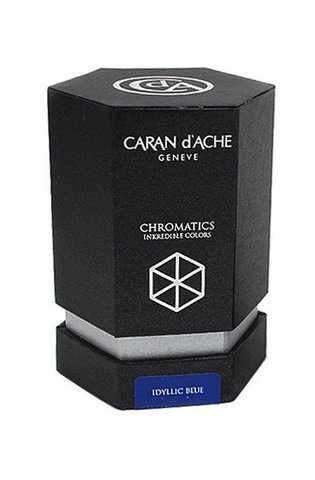 Флакон с чернилами Caran d’Ache Chromatics, 50 ml, Idyllic Blue (8011.140)