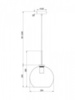 Подвесной светильник Freya Bravis FR8003PL-01B