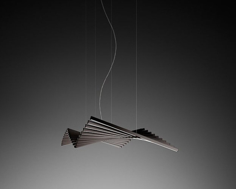 Люстра Rhythm Horizontal Wide Black L207