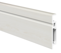 Напольный плинтус ПВХ Foresta Concept Дуб Беленый АС 001 2000х70х13 мм