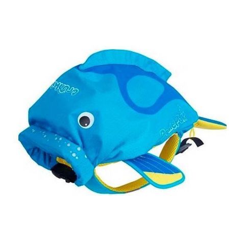 Рюкзак для бассейна и пляжа Коралловая рыбка, голубой