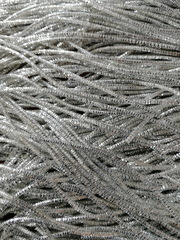 Канитель фигурная Трунцал 4-гранный 1,5мм серебро (№32)