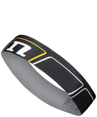 Повязка Noname Sprint Headband 19 Black-Yellow