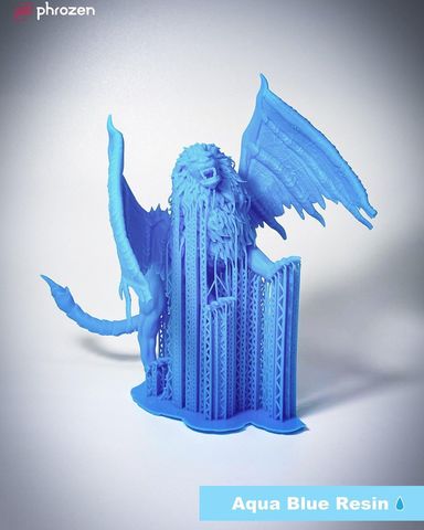 Фотополимер Phrozen Aqua Blue, голубой (1 кг)