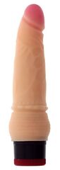 Вибратор-реалистик со встроенным пультом REALSTUFF 6INCH VIBRATOR - 15,5 см. - 