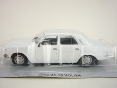 GAZ-24-10 Volga white 1:43 DeAgostini Kultowe Auta PRL-u