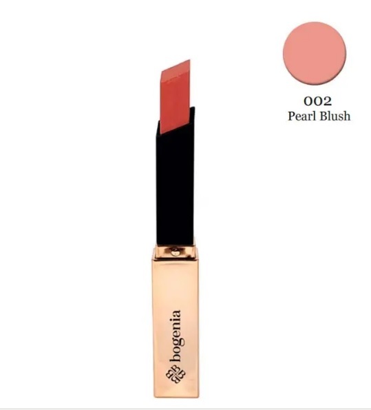 Bogenia BG700 Помада для губ "Gel Lipstick" тон 002,жемчужный румянец  2.2 гр