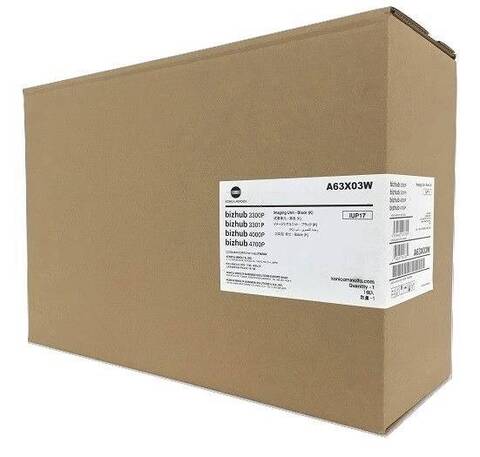 Фотобарабан стандартный Konica Minolta IUP-17 для bizhub 3300P, 4000P, 4700P черный, оригинальный. Ресурс 60000 страниц. A63X03W