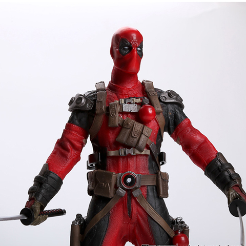 Deadpool Action Figure Collectible Model Red 12