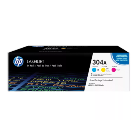 HP CF372AM №304ACYM Tri-Pack