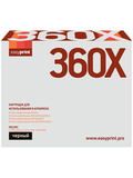 Картридж EasyPrint LH-CF360X для HP Enterprise M552dn, M553n, M553dn, M553x, MFP M577 (12500 стр.) черный, с чипом, восст.