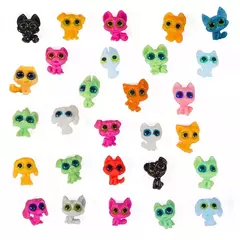 Игрушки для капсул 34 мм «Домашние любимцы» 200 шт